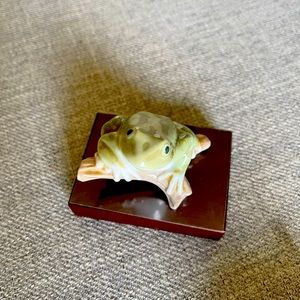 Lladro #8037  “Lucky Frog”
